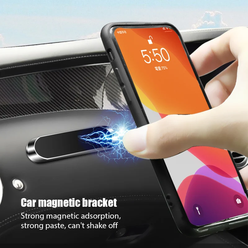 Phone Accessories Useful - Manyetik Araç Telefon Tutucu, Dönebilen Mini