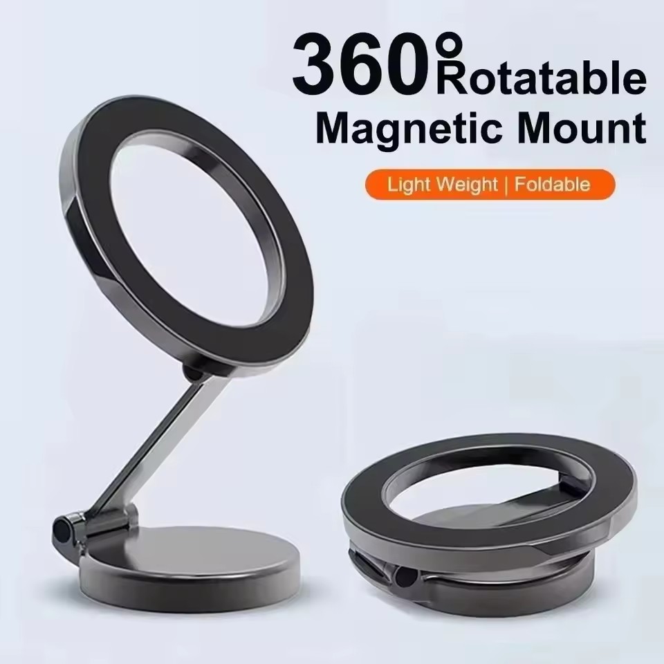 Phone Accessories Holder Car - Katlanabilir Manyetik Araç İçi Cep Telefonu