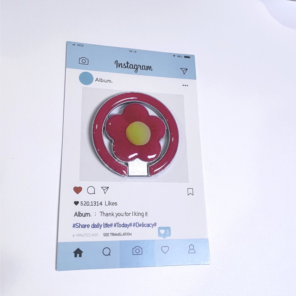 Çiçek Desenli Manyetik Katlana - Phone Accessories Holder Car incelemesi ve fiyatı